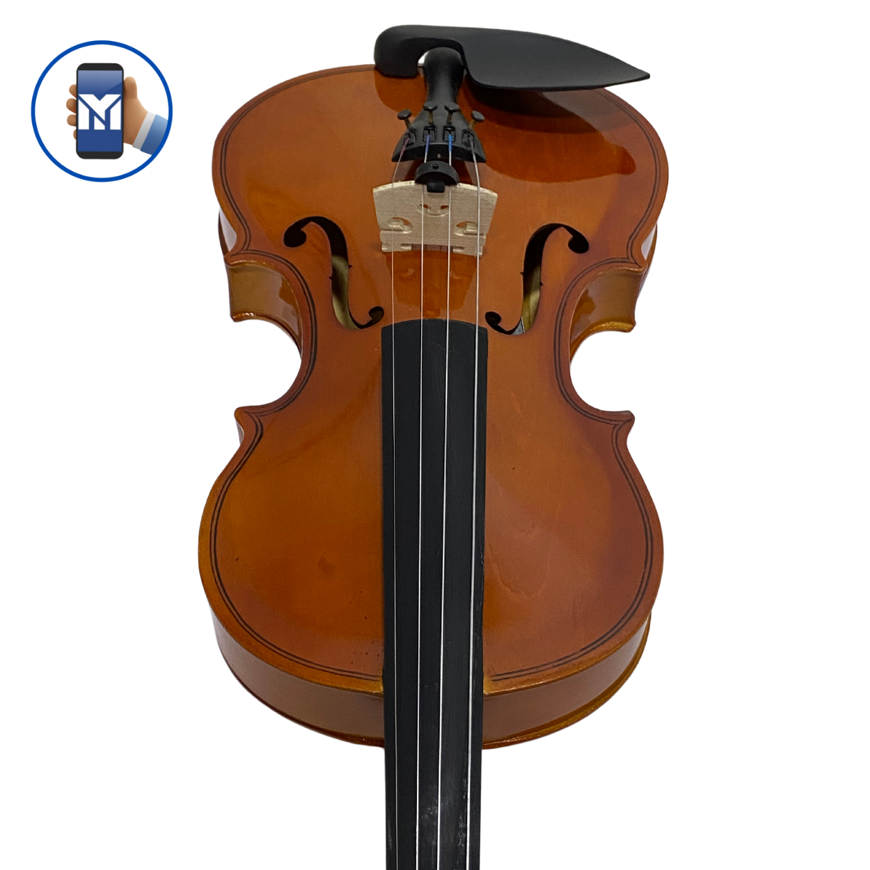 Surdina Para Violino E Viola Redonda De Borracha
