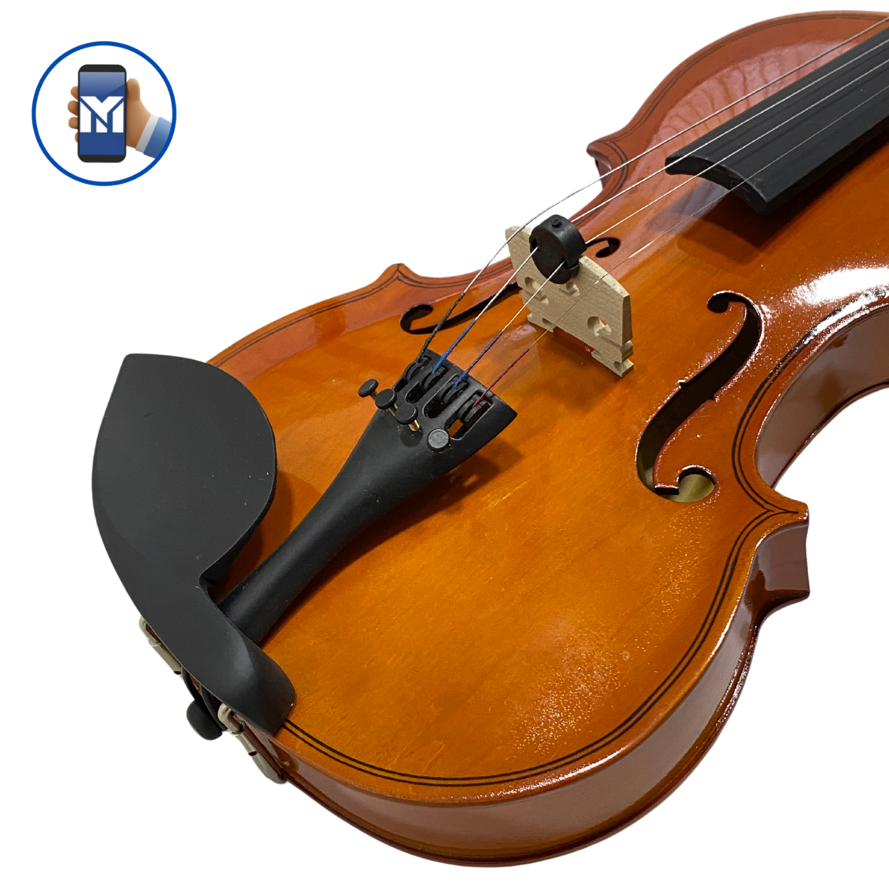 Surdina Para Violino E Viola Redonda De Borracha