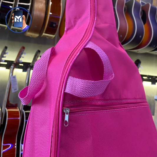 Capa Para Violão 1/2 N4 Infantil Rosa Case Bag