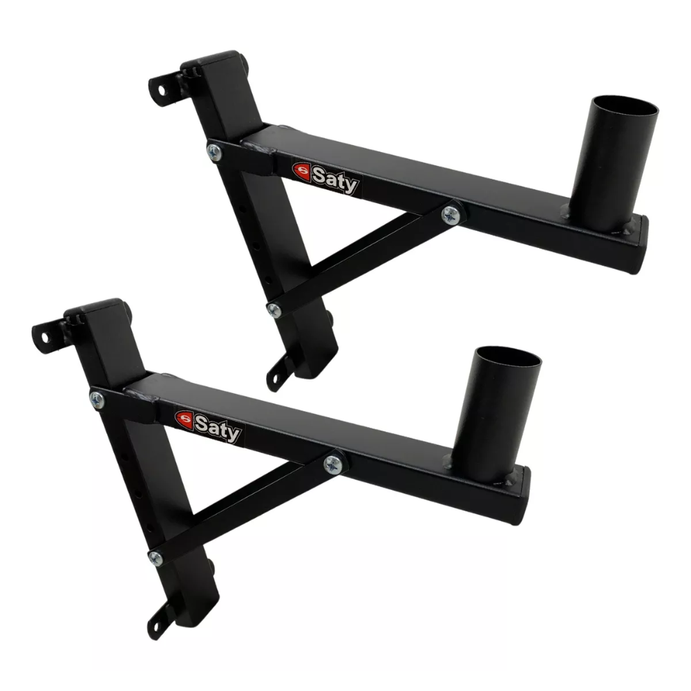 KIT 2 WALL BRACKET - SATY - FOR SPEAKER BOX - ADJUSTABLE