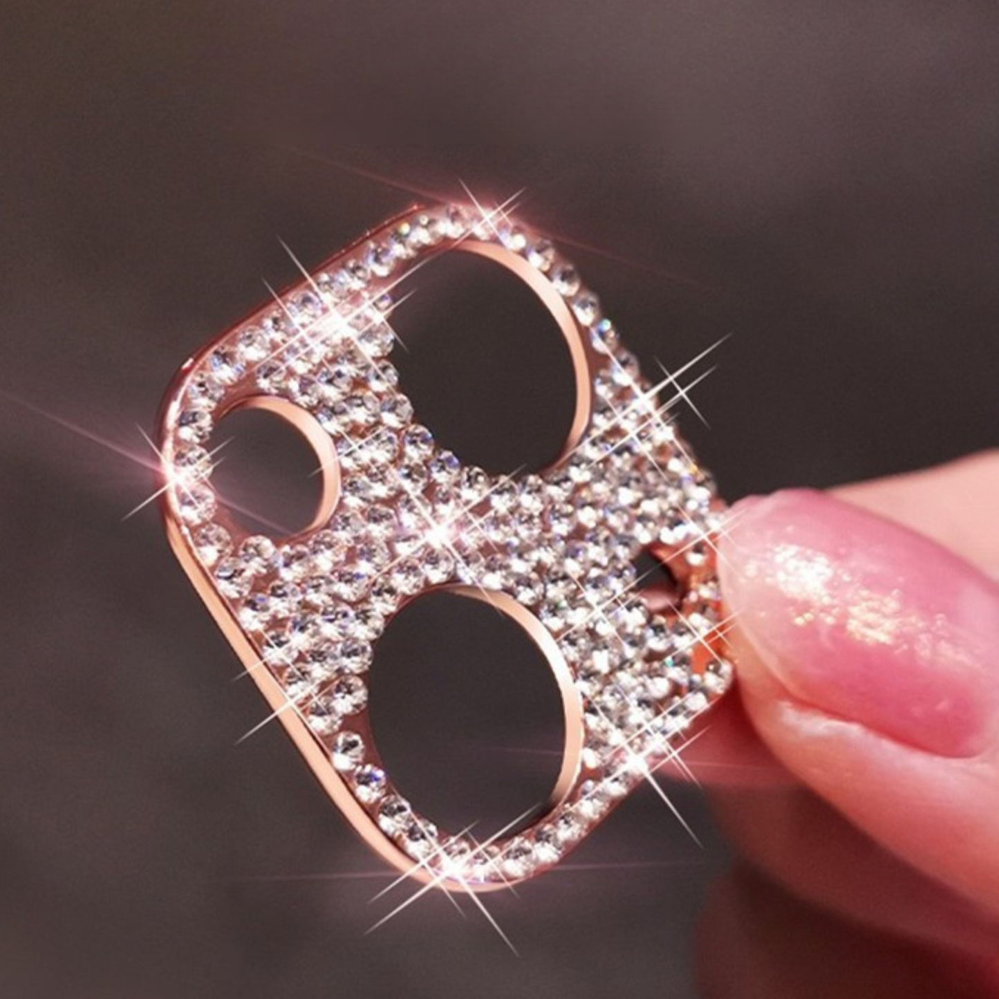 Película de Lente de Diamante à Prova d'Água com Flash Proteção para Câmera Traseira do iPhone