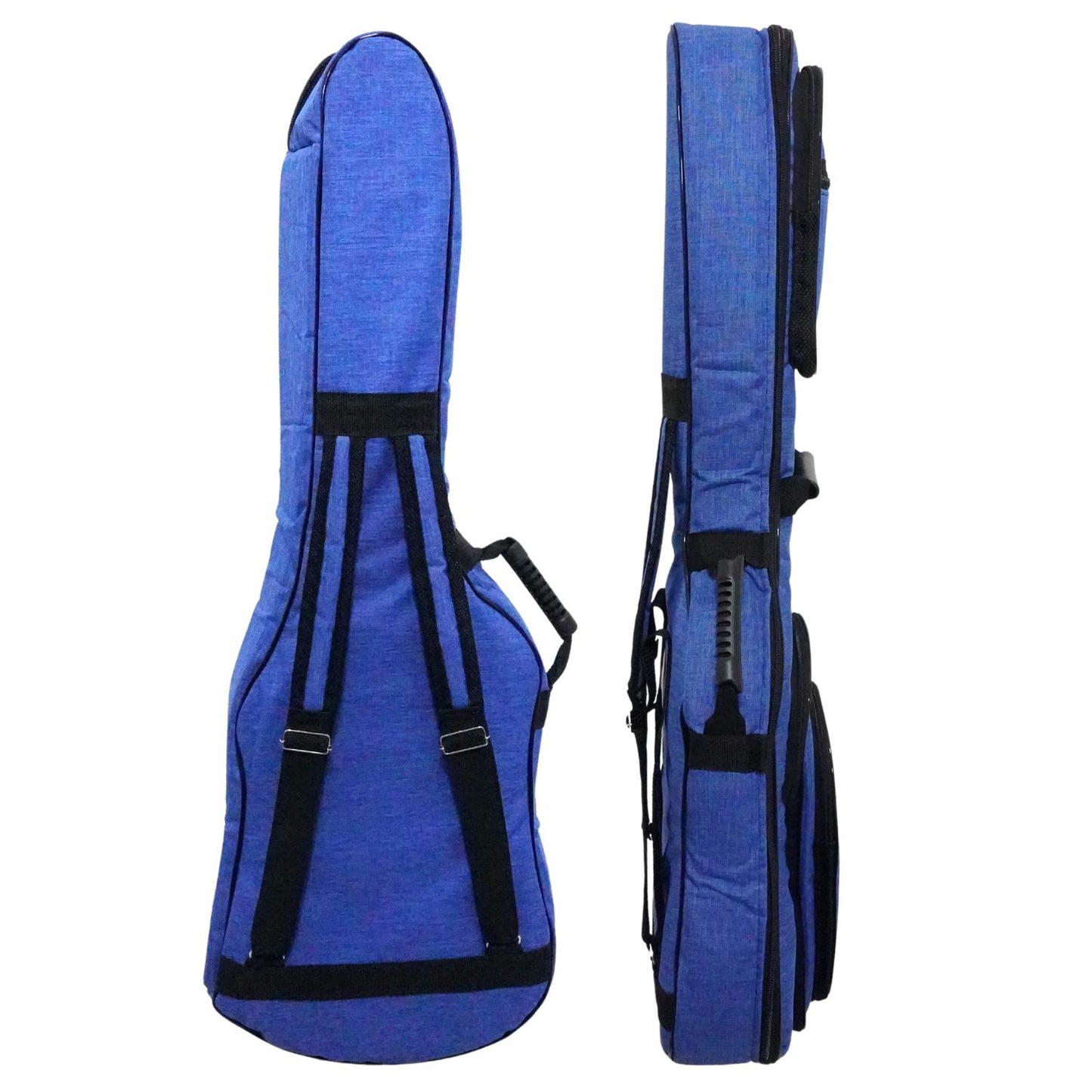 Premium Padded Blue Guitar Bag Cover 3 Ultra Luxury Pockets