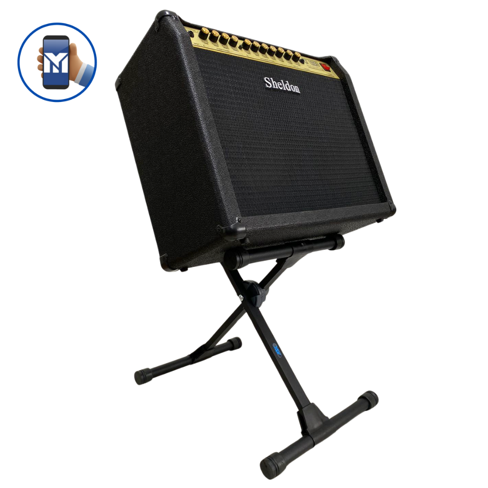 Suporte Para Caixa Cubo De Guitarra E Acordeon Sanfona Cmr