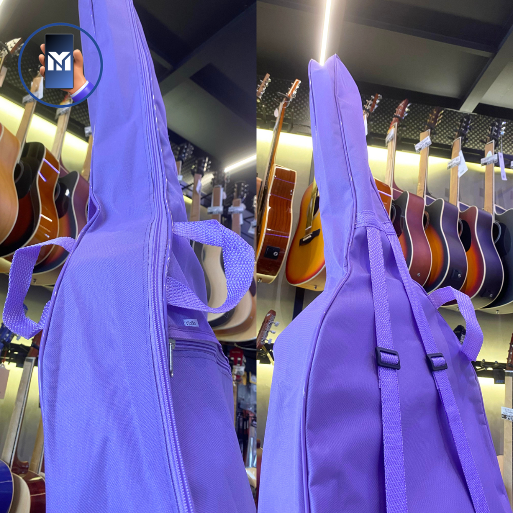Capa Para Violão Infantil 3/4 Lilás Case Bag