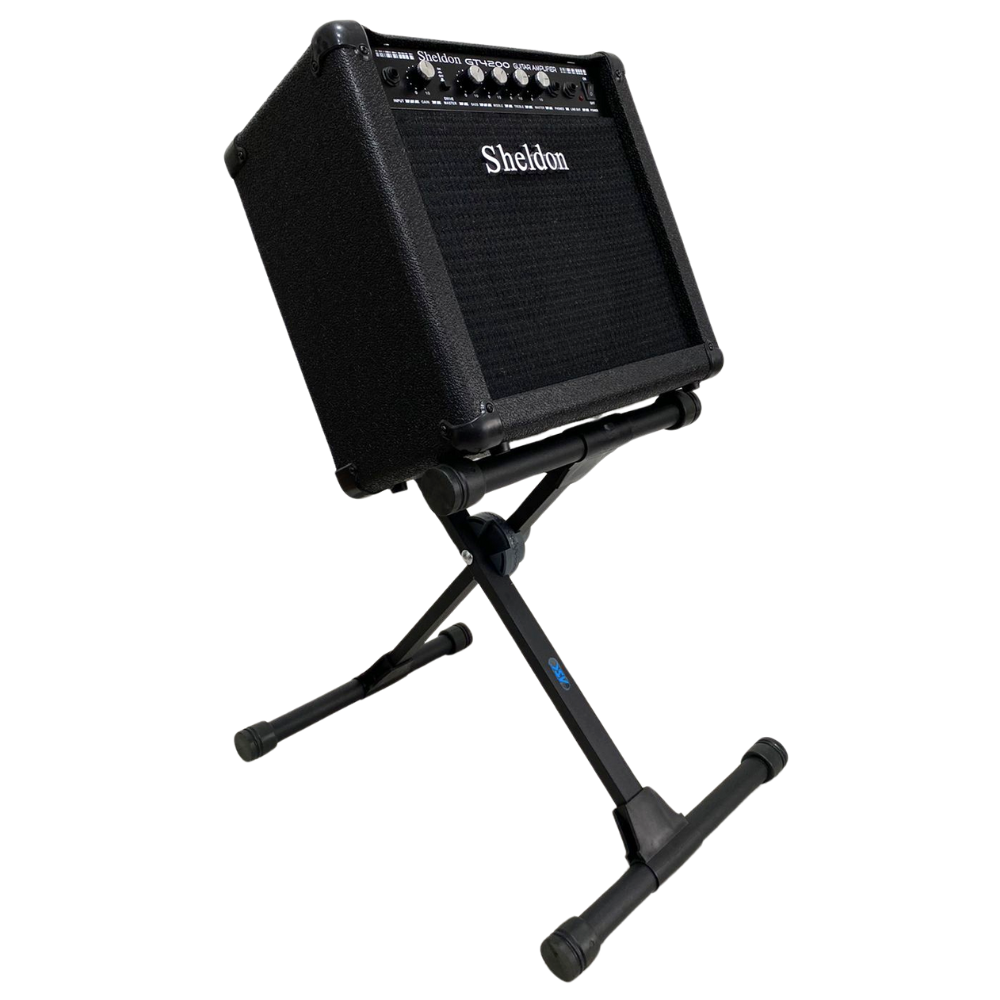 Suporte Para Caixa Cubo De Guitarra E Acordeon Sanfona Cmr