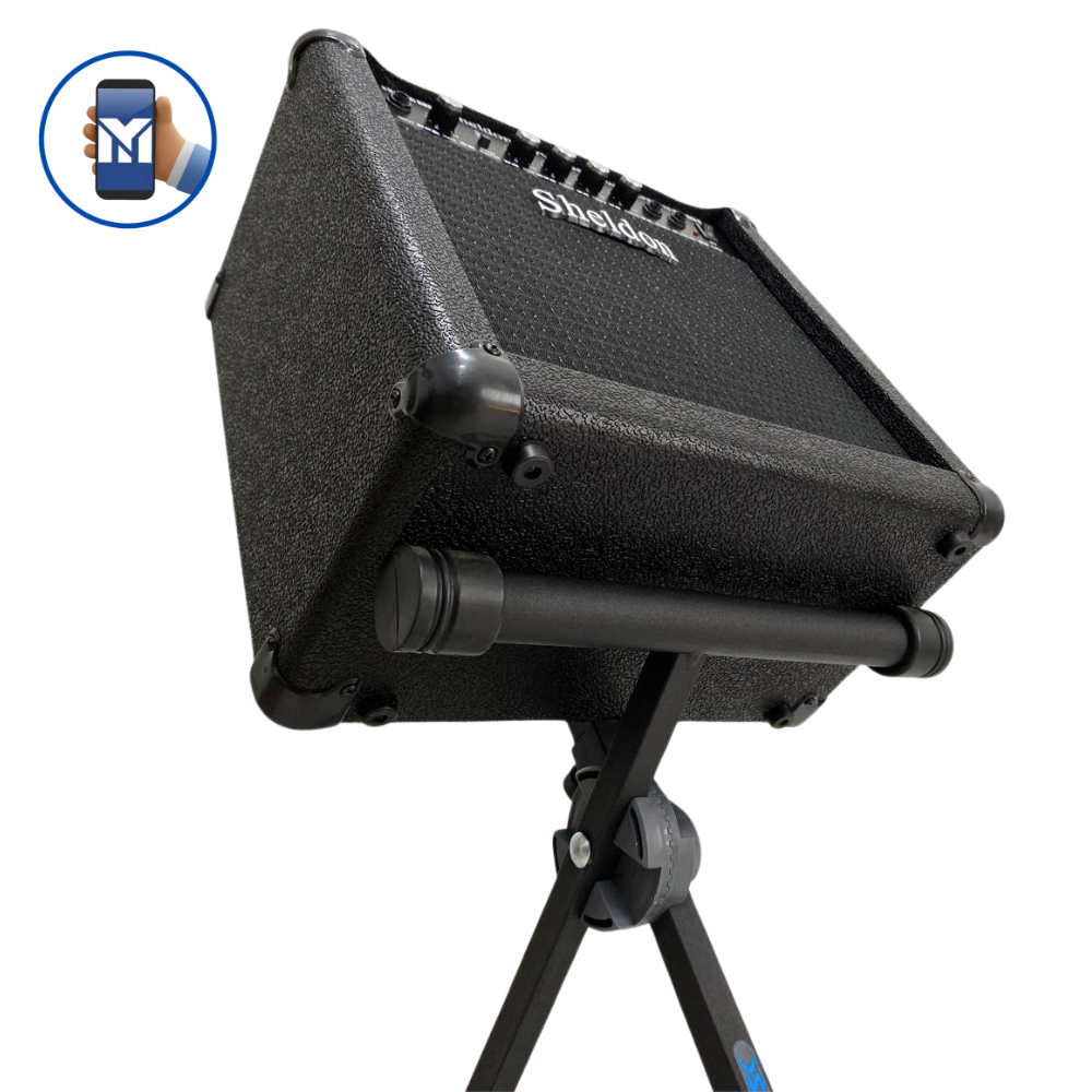 Suporte Para Caixa Cubo De Guitarra E Acordeon Sanfona Cm