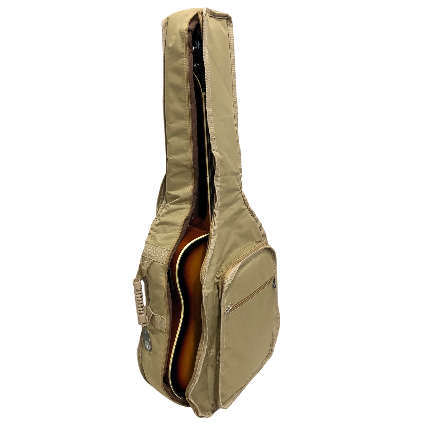 Capa De Violão Jumbo Bege Modelo Cargo Case Bag