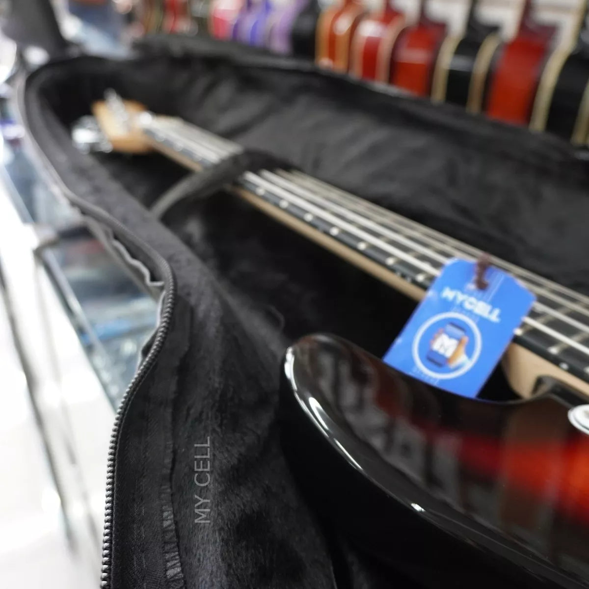 Capa Semi Case De Guitarra Acabamento Premium Couro