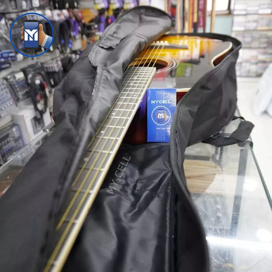 Kit Capa Simples Para Violão Folk + Acessórios
