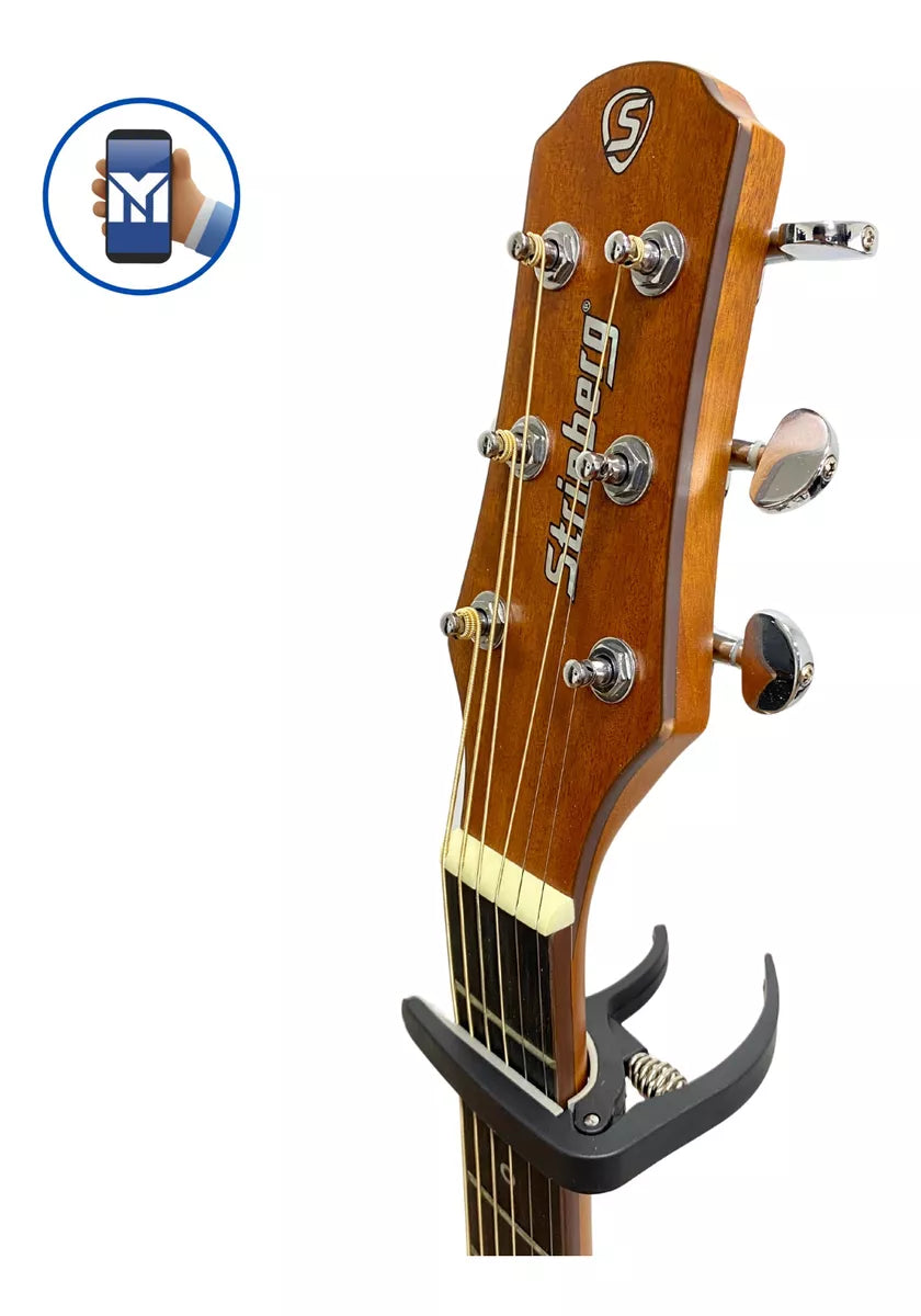 Capotraste Braçadeira Para Violão Aço Guitarra Profissional