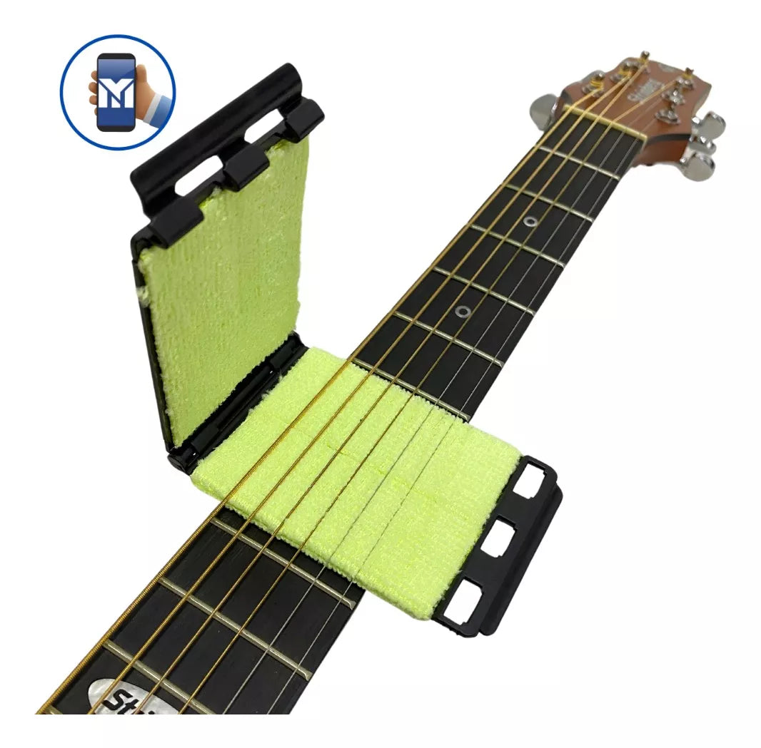 Limpador De Cordas Em Microfibra Para Violão Guitarra Baixo