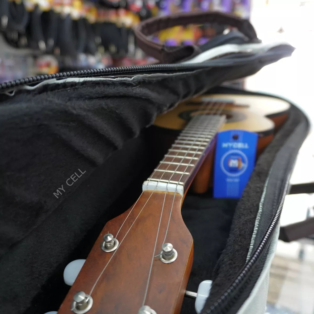 Bag Semi Case Para Cavaquinho Acolchoada Premium Alça Dupla