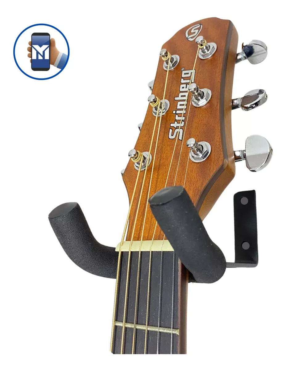 Suporte Parede Fixo Para Violão Guitarra e Baixo