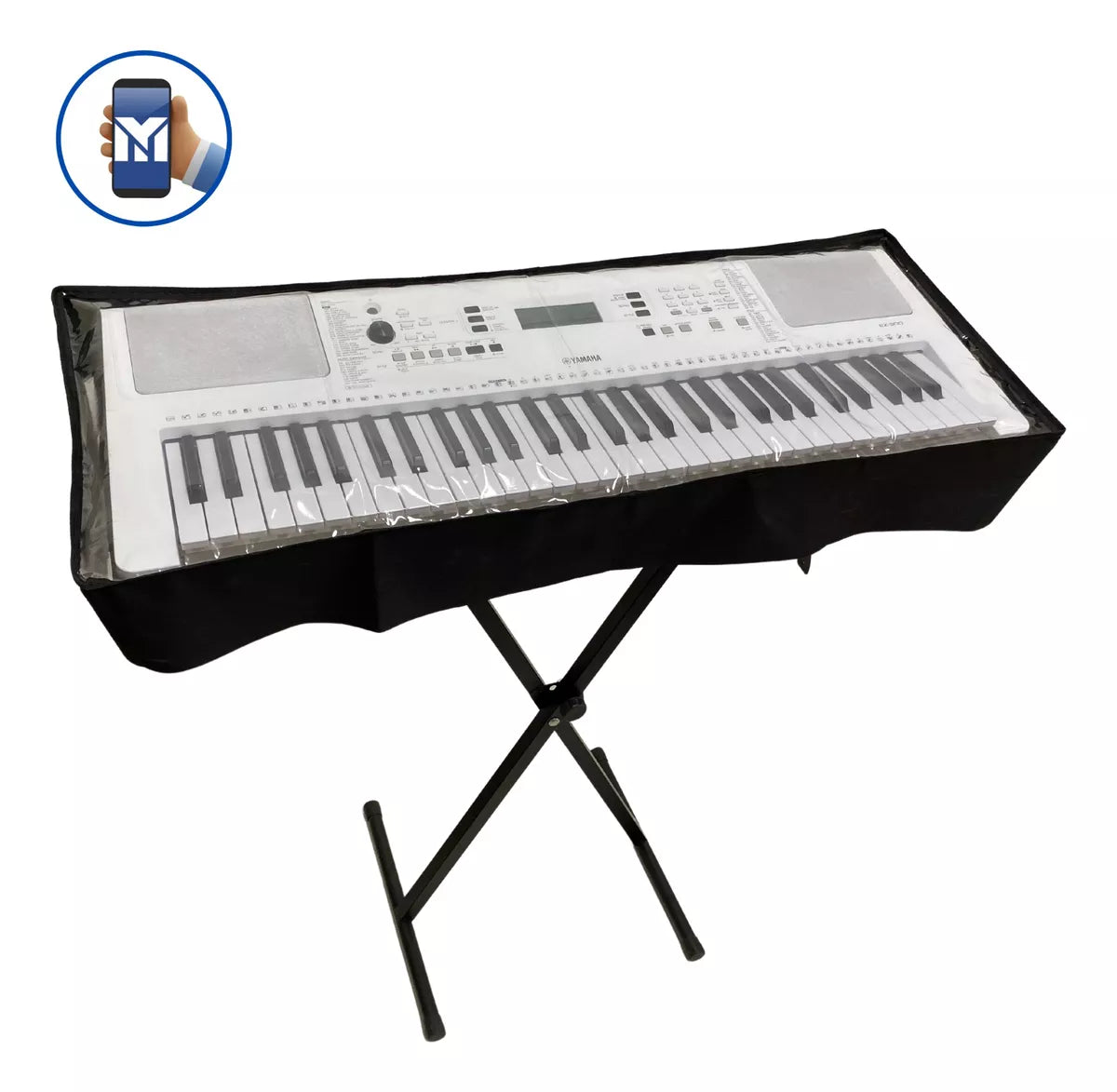 Kit 2 Capa Protetora Cobertura De Teclado Musical 5/8