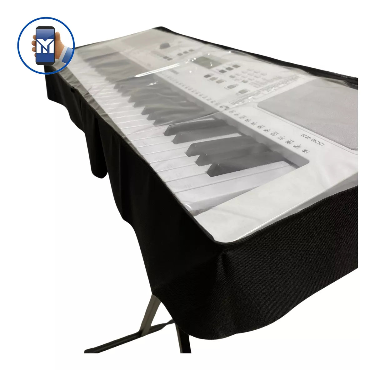 Kit 2 Capa Protetora Cobertura De Teclado Musical 5/8