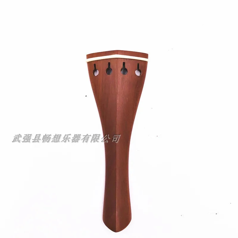 Espelho para Violino 4/4 em Ébano – Peça Entalhada com Incrustação de Madrepérola, Acessório para Violino