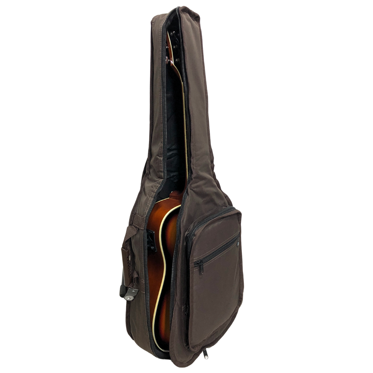 Capa De Violão 12 Cordas Marrom Modelo Cargo Case Bag