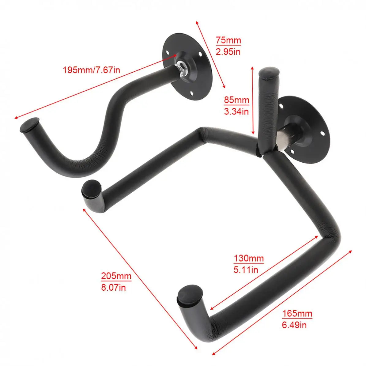 Suporte de Parede para Violão Guitarra e Baixo Horizontal