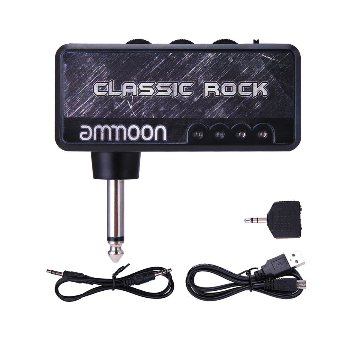 Amplificador de Fone de Ouvido para Guitarra Portátil