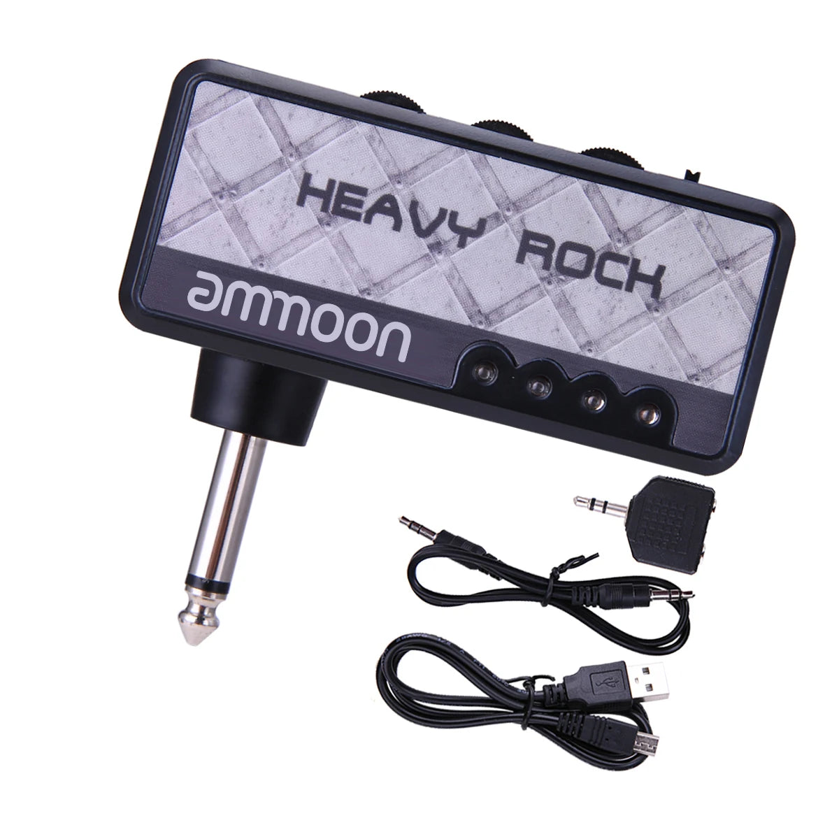 Amplificador de Fone de Ouvido para Guitarra Portátil