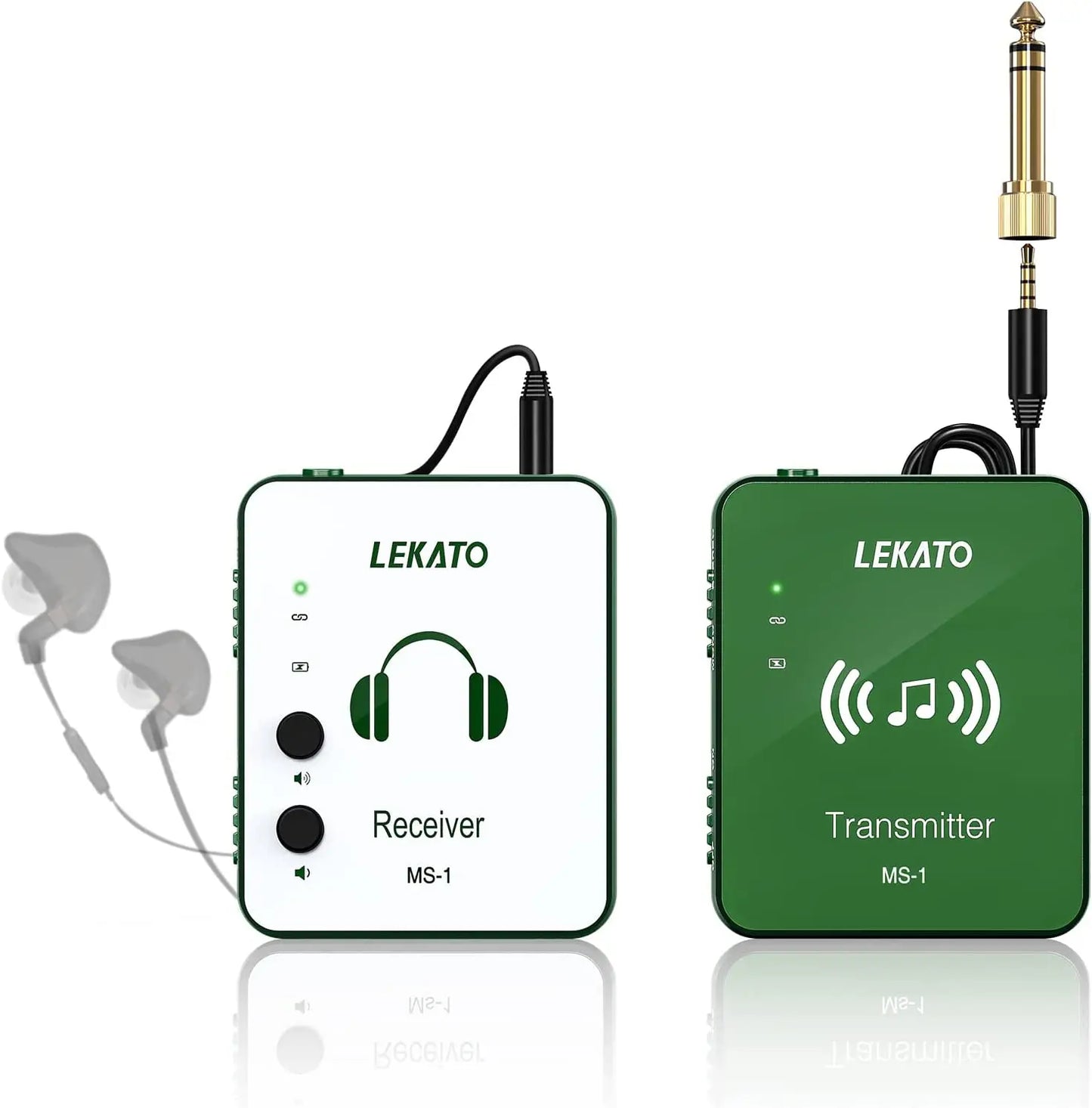 Sistema de Monitor De PAlco In-Ear Sem Fio 2.4G