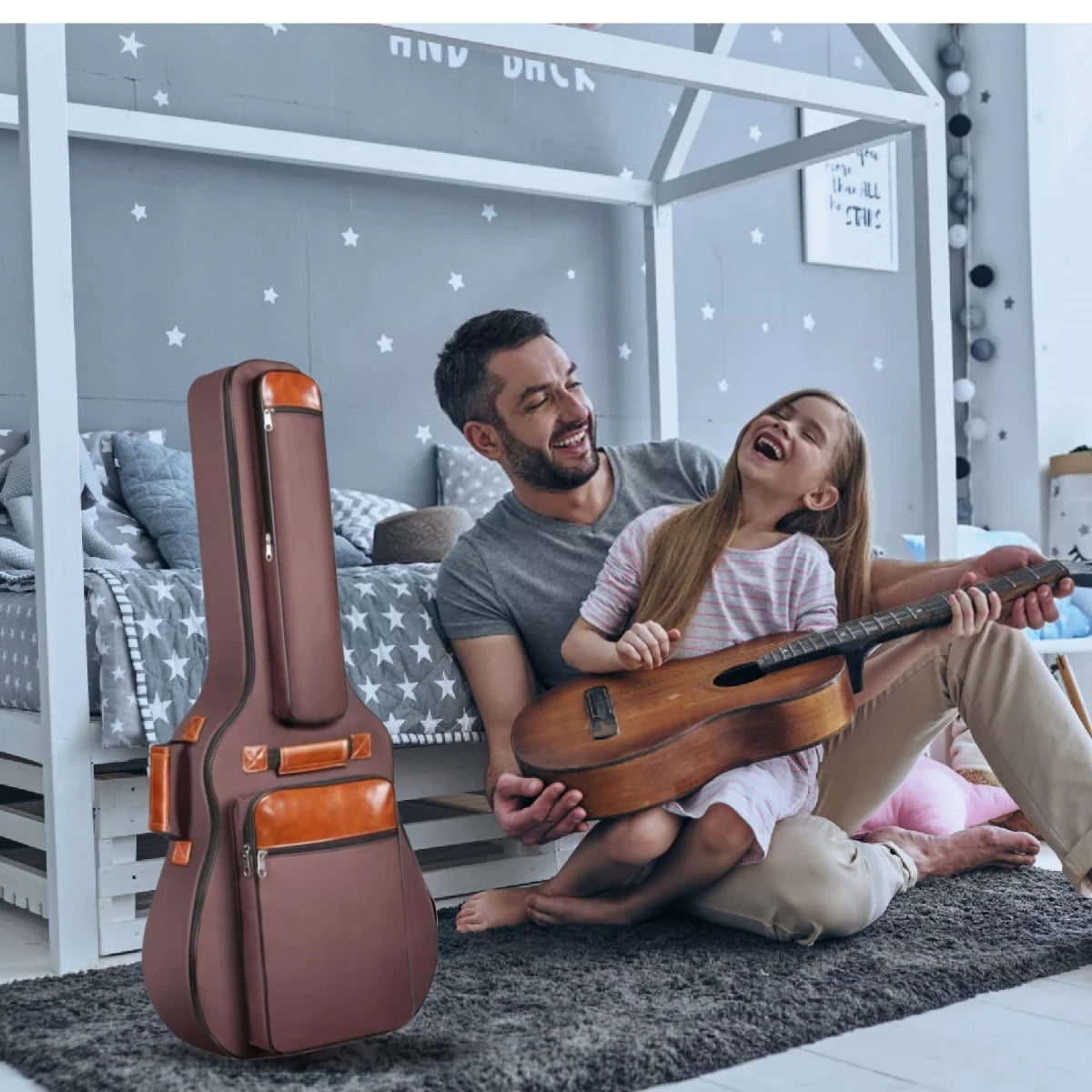 Capa de Violão Acolchoada Impermeável Premium