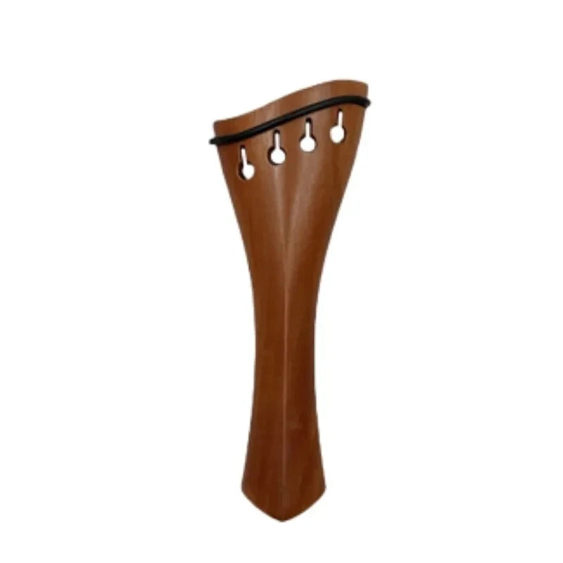 Espelho para Violino 4/4 em Ébano – Peça Entalhada com Incrustação de Madrepérola, Acessório para Violino