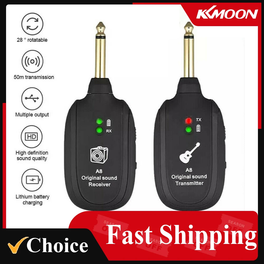 Transmissor Receptor Sem Fio para Instrumentos UHF