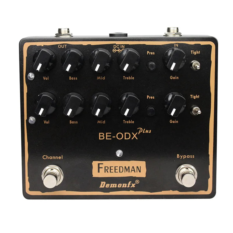 Pedal Overdrive Distortion Demonfx BE-ODX PLUS True Bypass