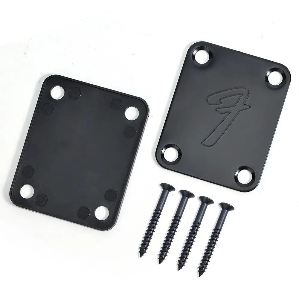 Neck Plate Fixador de Braço de Guitarra Fender com Parafusos
