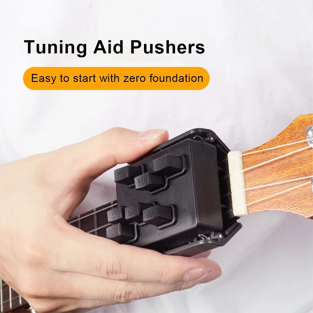 Assistente de Acordes para Ukulele com 7 Botões