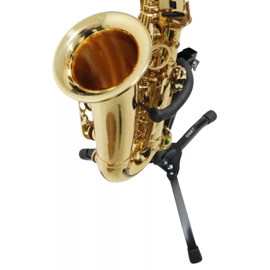 Suporte Para Saxofone De Chao Regulável Com Trava