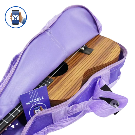 Capa Bag Para Ukulele Roxo Concert