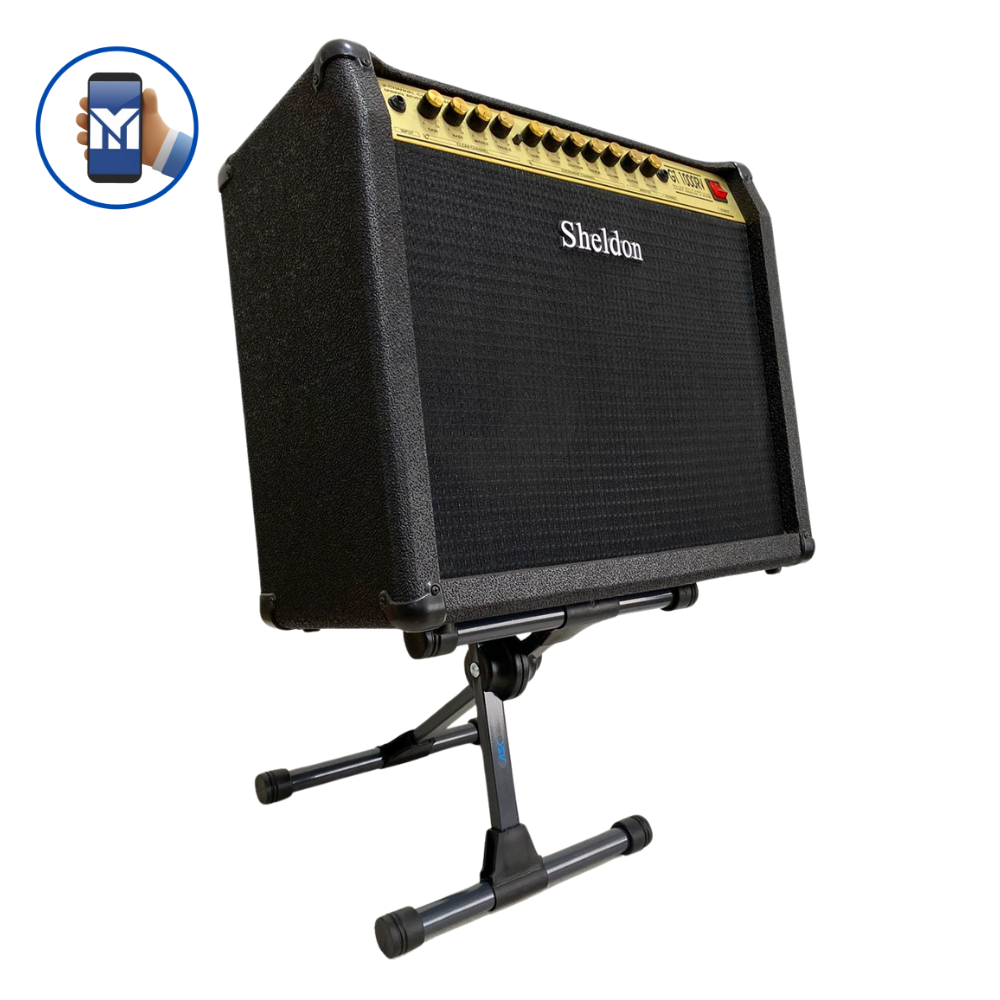 Suporte Para Caixa Cubo De Guitarra E Acordeon Sanfona