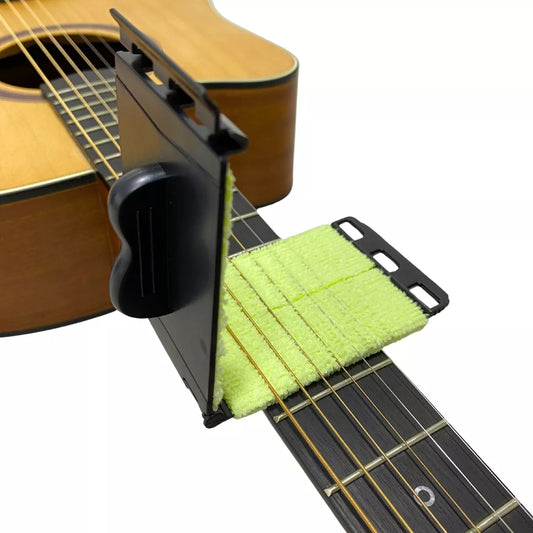 Limpador De Cordas Em Microfibra Para Violão Guitarra Baixo