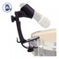 2 Suportes De Microfone Para Bateria E Percussão Tipo Clamp