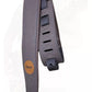 Correia Alça Para Violão Floral Marrom Extra Premium Couro