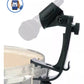 2 Suportes De Microfone Para Bateria E Percussão Tipo Clamp
